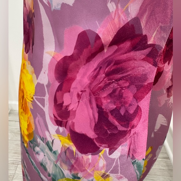 ML Monique Lhuillier Seraphine Satin Maxi Dress - Picture 10 of 15